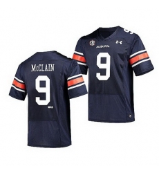 Auburn Tigers Zakoby Mcclain Navy Replica Men'S Jersey 0