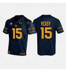 California Golden Bears Jordan Veasy College Football Navy Jersey