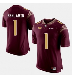 Florida State Seminoles Bkelvin Benjamin College Football Garnet Jersey