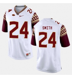 Florida State Seminoles Terrance Smith College Football White Jersey