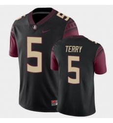 Men Florida State Seminoles Tamorrion Terry College Football Black Alternate Game Jersey