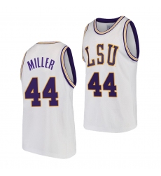 LSU Tiger Adam Miller White 2021 Transfer Men Jersey