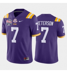 LSU Tiger Patrick Peterson Purple Away Men'S Jersey