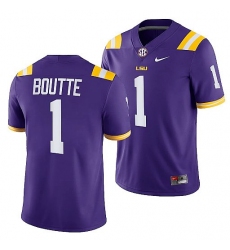 Lsu Tigers Kayshon Boutte Purple College Football Men Jersey