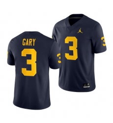 Michigan Wolverines Rashan Gary Navy Game Men'S Jersey