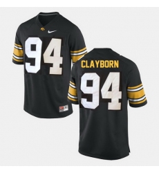 Iowa Hawkeyes Adrian Clayborn College Football Black Jersey