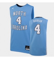 North Carolina Tar Heels Brandon Robinson Carolina Blue Replica Men'S Jersey