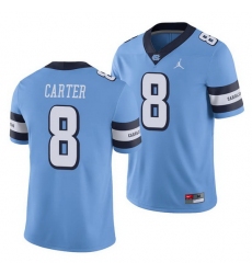 North Carolina Tar Heels Michael Carter Carolina Blue College Football Men'S Jersey