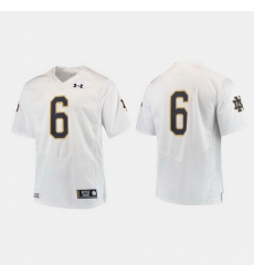 Men Notre Dame Fighting Irish College Football White Jersey