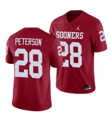 Oklahoma Sooners Adrian Peterson Crimson Alumni Men'S Jersey