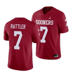 Oklahoma Sooners Spencer Rattler Crimson Alumni Men'S Jersey