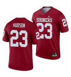 Oklahoma Sooners Todd Hudson Crimson Legend Men'S Jersey