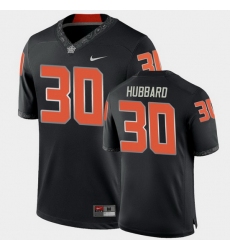 Men Oklahoma State Cowboys Chuba Hubbard College Football Black Game Jersey