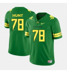 Men Oregon Ducks Cameron Hunt College Football Green Jersey