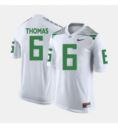 Men Oregon Ducks De'Anthony Thomas College Football White Jersey