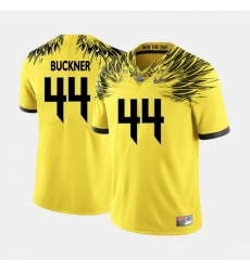 Men Oregon Ducks Deforest Buckner College Football Yellow Jersey