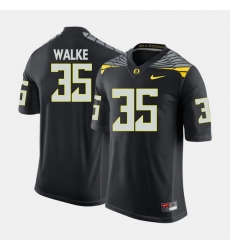 Men Oregon Ducks Joe Walker College Football Black Jersey