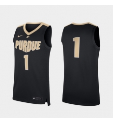 Men Purdue Boilermakers Black Replica College Basketball Jersey