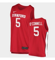 Men Stanford Cardinal Michael O'Connell College Basketball Red 2020 21 Jersey