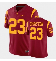 Men Usc Trojans Kenan Christon College Football Cardinal Alumni Player Game Jersey