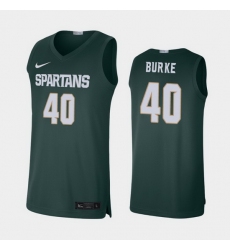 Michigan State Spartans Braden Burke Green Alumni Limited Men'S Jersey