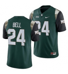 Michigan State Spartans Le'Veon Bell Green College Football Men Jersey