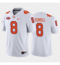 Clemson Tigers A.J. Terrell White Away Men'S Jersey