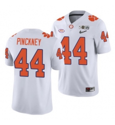 Clemson Tigers Nyles Pinckney White College Football Men'S Jersey