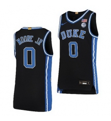 Duke Blue Devils Wendell Moore Jr. Black College Basketball 2021 22Limited Jersey