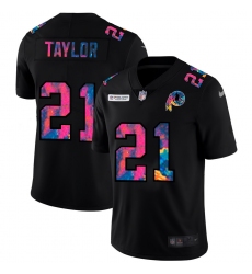 Washington Redskins 21 Sean Taylor Men Nike Multi Color Black 2020 NFL Crucial Catch Vapor Untouchable Limited Jersey