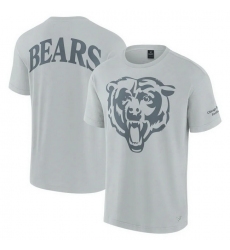 Men Fanatics Gray Chicago Bears Elements Iconic T Shirt