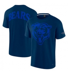 Men Fanatics Navy Chicago Bears Elements Iconic T Shirt