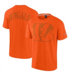 Men Fanatics Orange Cincinnati Bengals Elements Iconic T Shirt