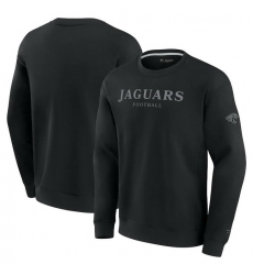 Men Fanatics Black Jacksonville Jaguars Elements Unlimited Fleece Pullover Sweatshirt