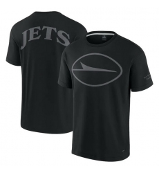 Men Fanatics Black New York Jets Elements Iconic T Shirt