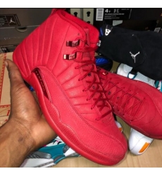 Men Nike Air Jordan 12 Retro Gym Red Shoes