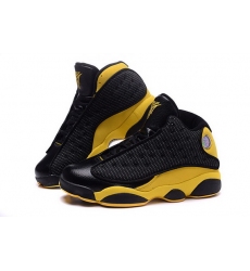 Air Jordan 13 Retro Carmelo Anthony Men Shoes Black Yellow