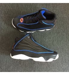 Air Jordan 13.5 Men Shoes Black Blue