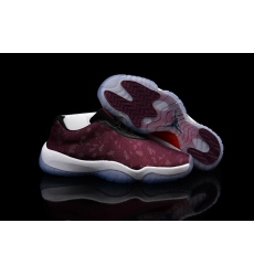 Air Jordan 11 Future Low Purple Red Men Shoes