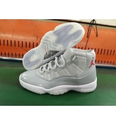 Air Jordan 11 Retro 2018 Men Shoes Cool Grey White Red