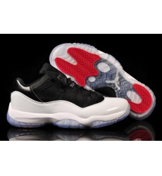 Air Jordan 11 Shoes 2013 Mens Low Classic Engraved Version Black White