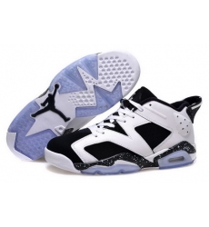 Air Jordan 6 Shoes 2015 Mens Low White Black