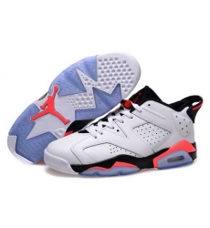 Air Jordan 6 Shoes 2015 Mens Low With Seal White Black Red