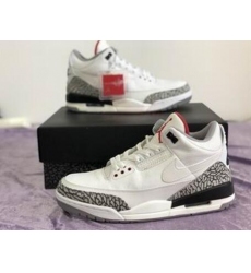 Air Jordan 3 Retro Big Nike Logo Men Shoes