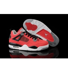 Air Jordan 4 Shoes 2013 Womens Red Black Grey