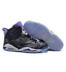 Air Jordan 6 Shoes 2015 Womens Slam Dunk Black White