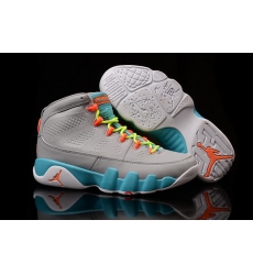 Air Jordan 9 Women Shoes Grey