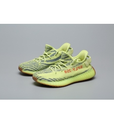 adidas Yeezy Boost 350 V2 Semi Frozen Yellow Men Shoes