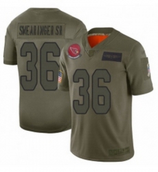 Men Arizona Cardinals 36 DJ Swearinger SR Limited Camo 2019 Salute to Service Football Jersey