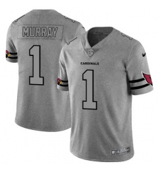 Nike Cardinals 1 Kyler Murray 2019 Gray Gridiron Gray Vapor Untouchable Limited Jersey